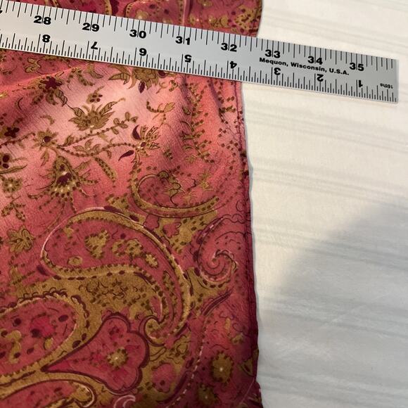 Vintage Lane Bryant Womens Fairy Whimsical Boho Romantic Blouse Size 22/24 Sheer - Picture 10 of 10